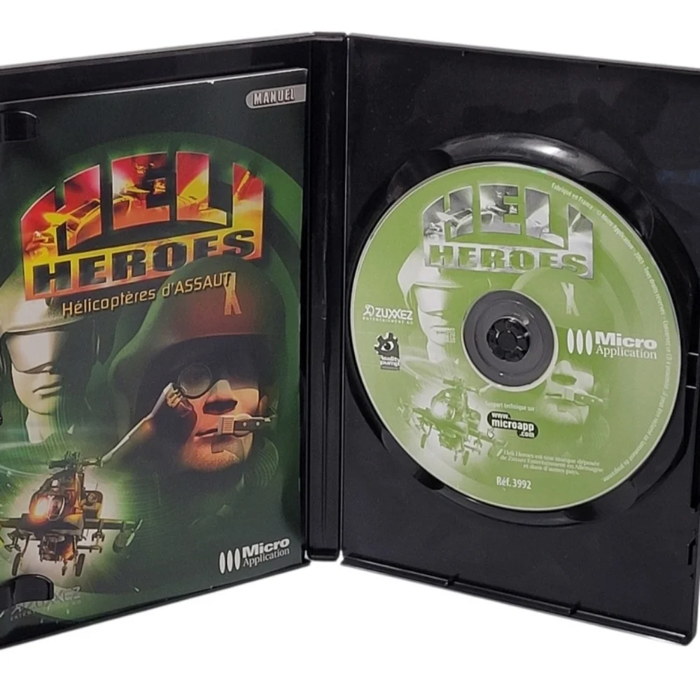 2002 Heli Heroes PC CD-ROM Arcade Style 